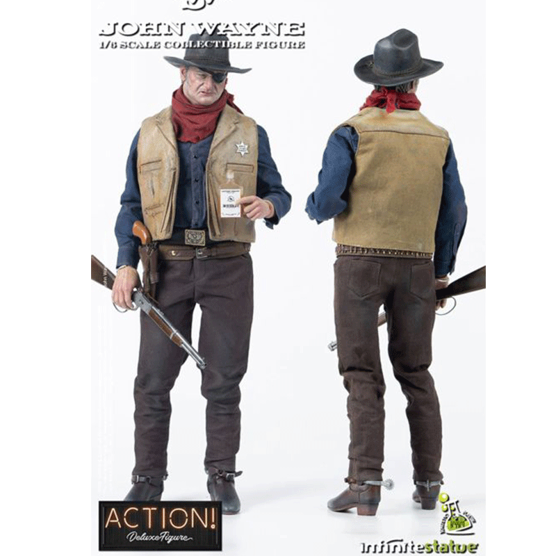 اکشن فیگور شاهکار از جان وین از فیلم غرب وحشی John Wayne برند Infinite Statue
