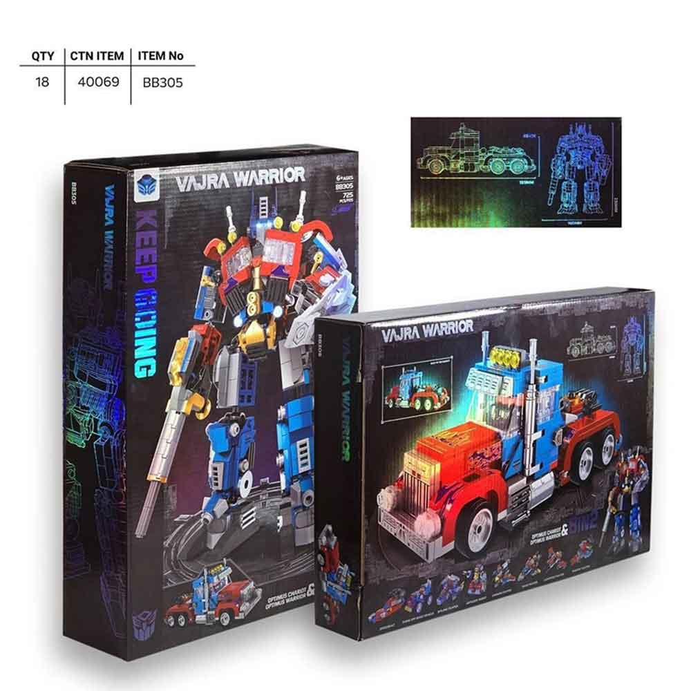 لگو ساختنی آپتیموس پرایم optimus prime سری 8در2 مدل BB-305
